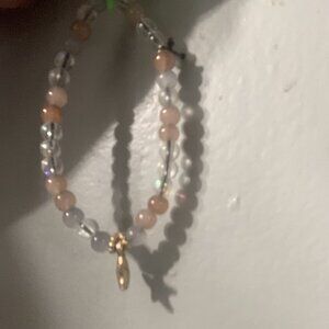 Beach, cool toned bracelet